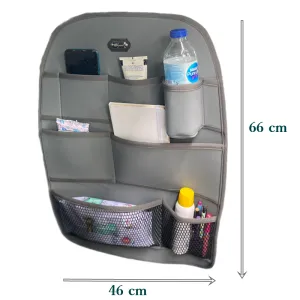 Koltuk Arkası Organizer(Deri)-Gri / Syesy95 thumb 5