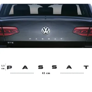 Bagaj Arması Siyah Passat / Yacı156-S thumb 3