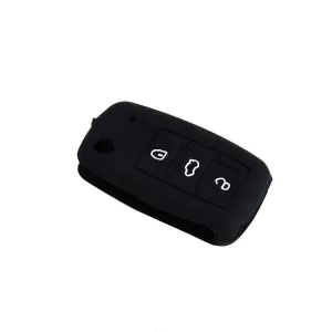 Volkswagen Jetta 2005-2018 (A6) uyumlu Silikon Anahtar Kabı- / Siyah / Sypd52 modelleri Oto Aksesuar Shop'de. Kaliteli malzeme, hızlı kargo ve güvenli