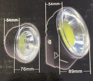 Space Sis lambası 9,5cm yuvarlak cob led 5w adet / LASS228 - Görsel 5