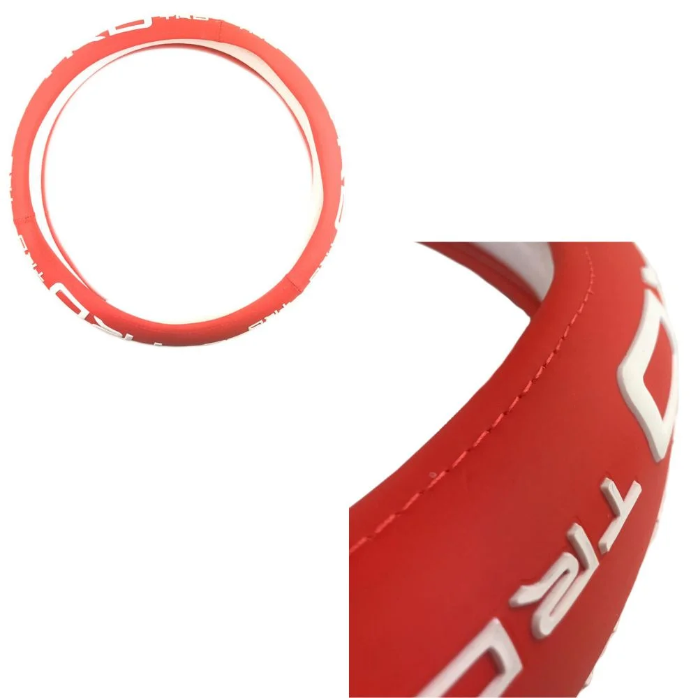 Direksiyon Kılıfı 38 Cm Trd Kırmızı/Beyaz / Dıkı363-Kb