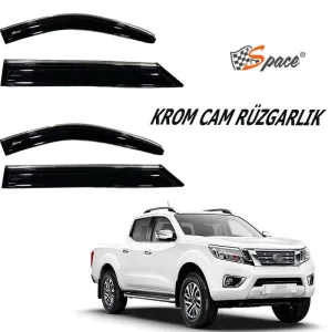 Drs Tuning Krom Cam Rüzgarlığı Nissan Navara Pickup 2017-2021 404