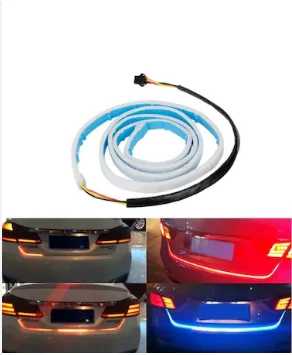 Drs Tuning Kayar Sinyalli Bagaj Ledi Kırmızı-Mavi-Sarı 120Cm 538-4