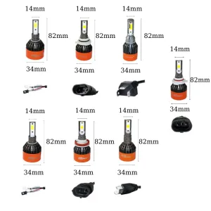 Space Led Far Ampulü Beyaz 48W 12V 8000LM H9006 / LAAM98 - Görsel 4