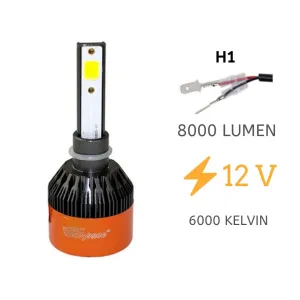 Drs Tuning Led Far Ampulü Beyaz 48W 12V 8000Lm H1 93 - Görsel 2