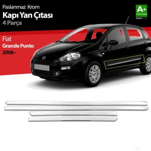 Drs Tuning Fiat Grande Punto Krom Kapı Yan Çıtası 2006-2018