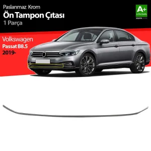 Drs Tuning VW Passat B8.5 Krom Ön Tampon Çıtası 2019-2023