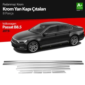 Drs Tuning Vw Passat B8.5 Krom Yan Kapı Çıtası 8 Parça 2019-2023