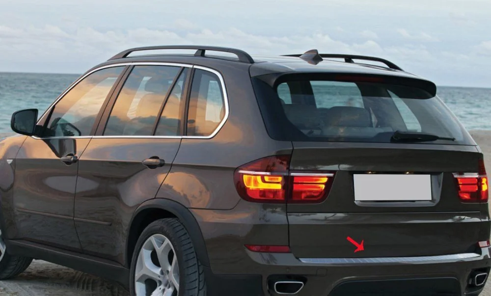 Drs Tuning Bmw X5 E70 Krom Arka Tampon Eşiği 2007-2013