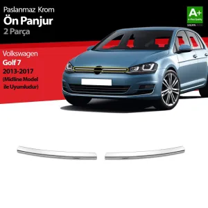 S-Dizayn VW Golf 7 Krom Ön Panjur 2 Prç. Midline 2013-2017Not: Midline Model ile Uyumludur!
&nbsp;
Araca &Ouml;zel Krom Aksesuar&Uuml;r&uuml;n &Ouml;zellikleri: