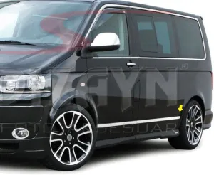 Drs Tuning Vw T6 Transporter Krom Yan Kapı Çıtası 5 Prç. (K.şasi) 2015-2019
