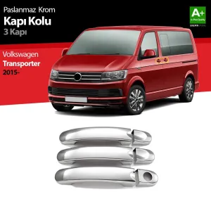 Drs Tuning VW T6 Transporter Krom Kapı Kolu 3 Kapı 2015-2019