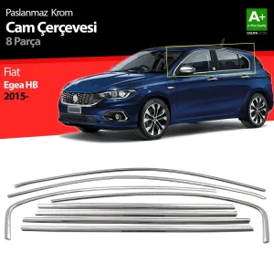 S-Dizayn Fiat Egea HB Krom Cam Çerçevesi 8 Prç. 2015 Üzeri A+ KaliteAraca &Ouml;zel Krom Aksesuar&Uuml;r&uuml;n &Ouml;zellikleri:Krom &uuml;r&uuml;nler ara&cced