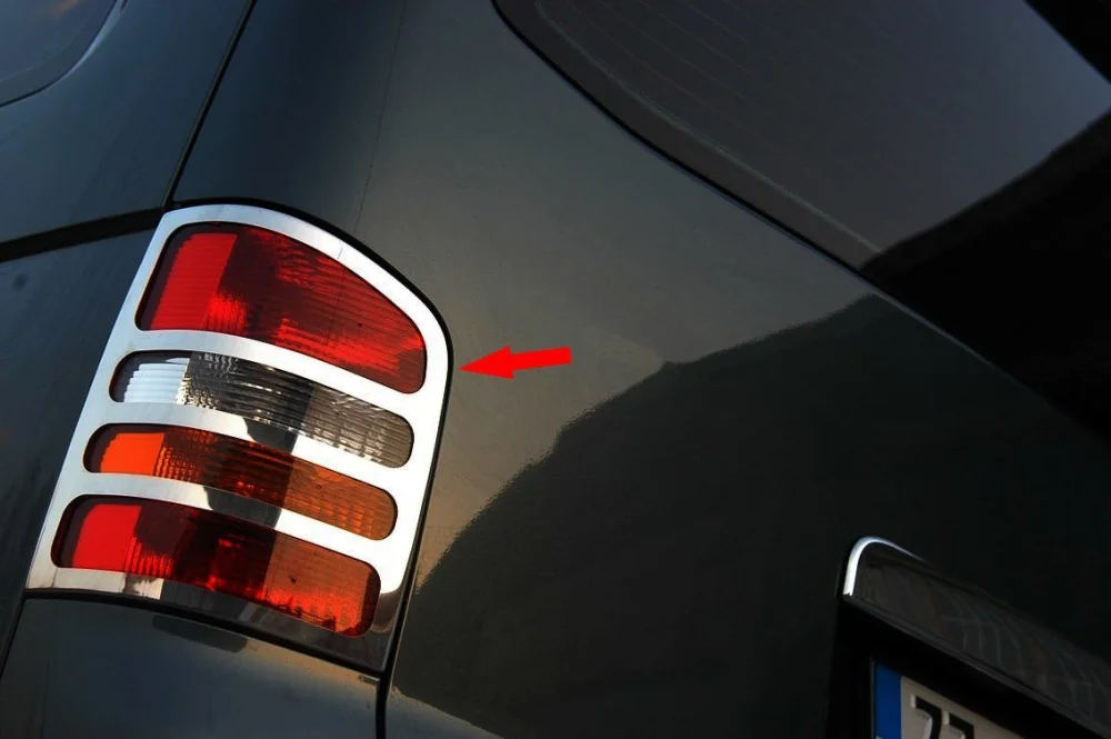Drs Tuning VW T5 Caravelle Krom Stop Çerçevesi 2 Prç 2004-2015