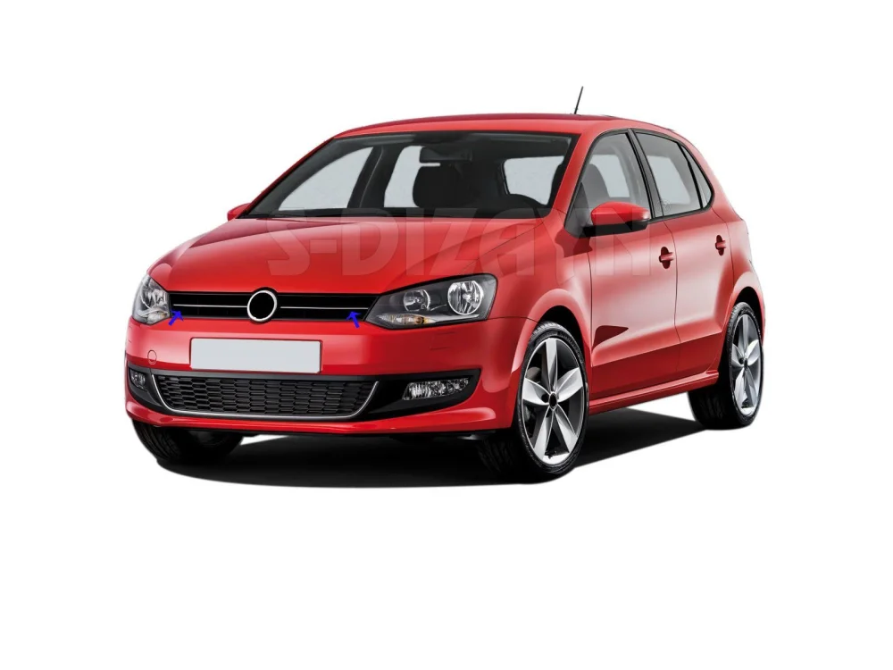 Drs Tuning VW Polo 6R Krom Ön Panjur 2 Parça 2009-2014