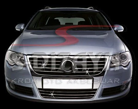Drs Tuning VW Passat B6 Krom Ön Panjur 8 Prç 2005-2011