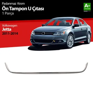 S-Dizayn VW Jetta Krom U Formlu Ön Tampon Çıtası 1 Prç. 2011-2014Araca &Ouml;zel Krom Aksesuar&Uuml;r&uuml;n &Ouml;zellikleri:Krom &uuml;r&uuml;nler ara&ccedil;
