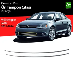 S-Dizayn VW Jetta Krom Ön Tampon Çıta 2 Prç 2011-2014Araca &Ouml;zel Krom Aksesuar&Uuml;r&uuml;n &Ouml;zellikleri:Krom &uuml;r&uuml;nler ara&ccedil; &uuml;zerin