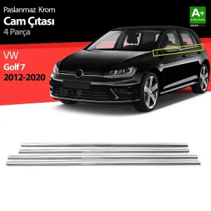 S-Dizayn VW Golf 7 Krom Cam Çıtası 4 Prç 2013-2020Araca &Ouml;zel Krom Aksesuar&Uuml;r&uuml;n &Ouml;zellikleri:Krom &uuml;r&uuml;nler ara&ccedil; &uuml;zerinde 