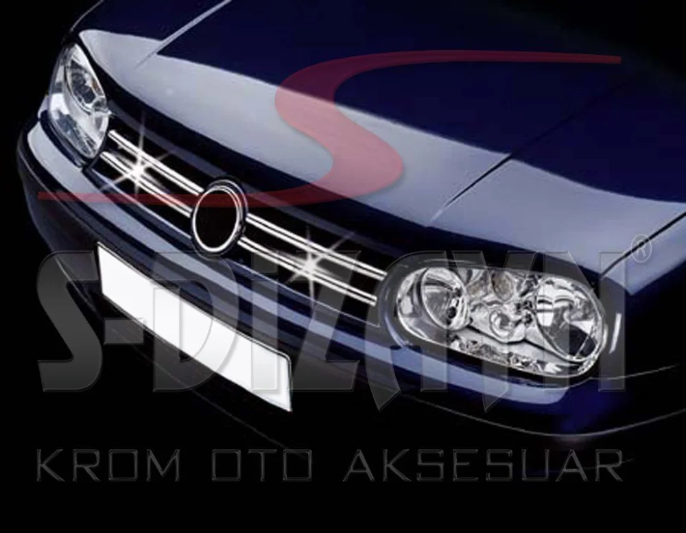 Drs Tuning VW Golf 4 Krom Ön Panjur 4 Prç 1998-2004