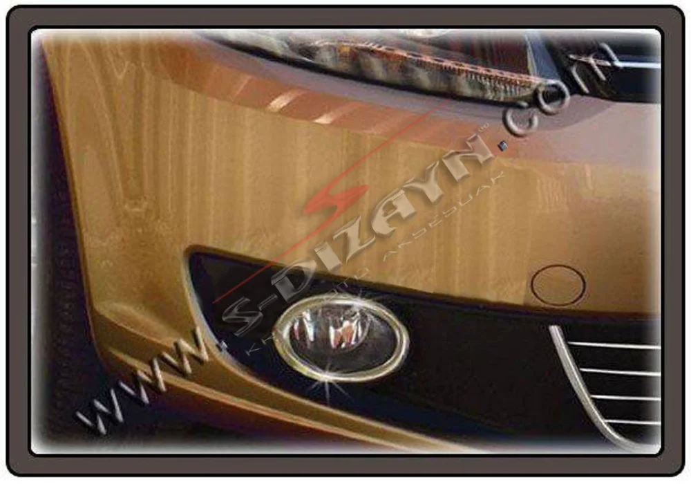 Volkswagen Caddy Uyumlu Krom Sis Farı Çerçevesi 2 Parça 2010-2015