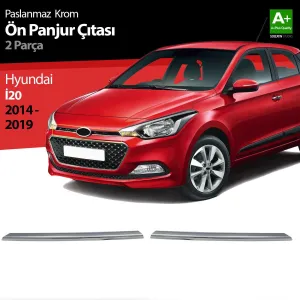 S-Dizayn Hyundai i20 Krom Ön Panjur 2 Prç 2014-2018Araca &Ouml;zel Krom Aksesuar&Uuml;r&uuml;n &Ouml;zellikleri:Krom &uuml;r&uuml;nler ara&ccedil; &uuml;zerinde