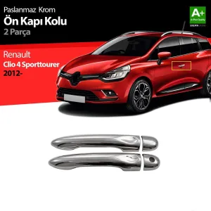 S-Dizayn Renault Clio 4 Sporttourer Krom Kapı Kolu 2 Kapı 2012-2019Araca &Ouml;zel Krom Aksesuar&Uuml;r&uuml;n &Ouml;zellikleri:Krom &uuml;r&uuml;nler ara&ccedi