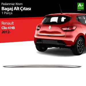 S-Dizayn Renault Clio 4 HB Krom Bagaj Alt Çıtası 2012-2019Araca &Ouml;zel Krom Aksesuar&Uuml;r&uuml;n &Ouml;zellikleri:Krom &uuml;r&uuml;nler ara&ccedil; &uuml;