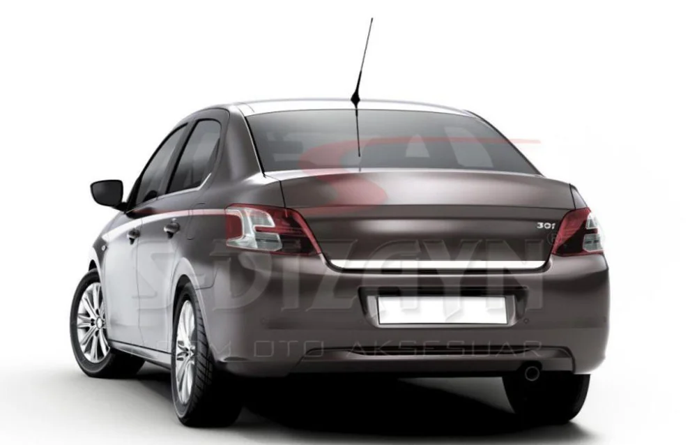 Drs Tuning Peugeot 301 Krom Bagaj Alt Çıtası 2012-2017