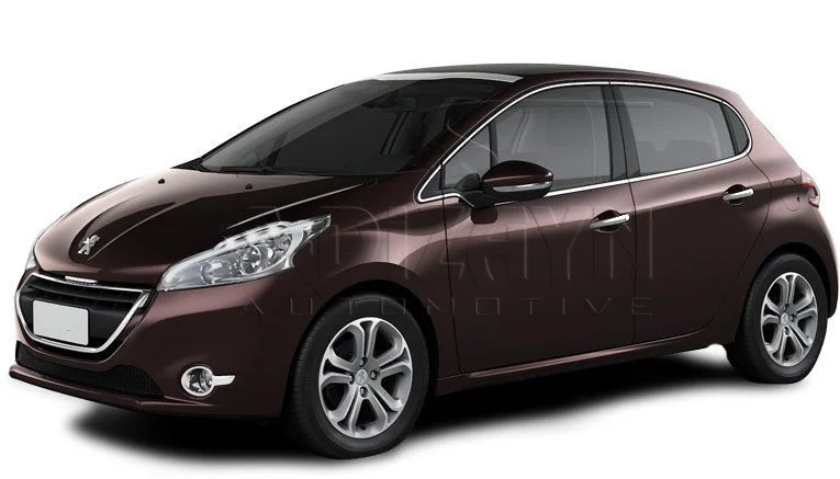 Drs Tuning Peugeot 208 Krom Kapı Kolu 4 Kapı 2012-2019