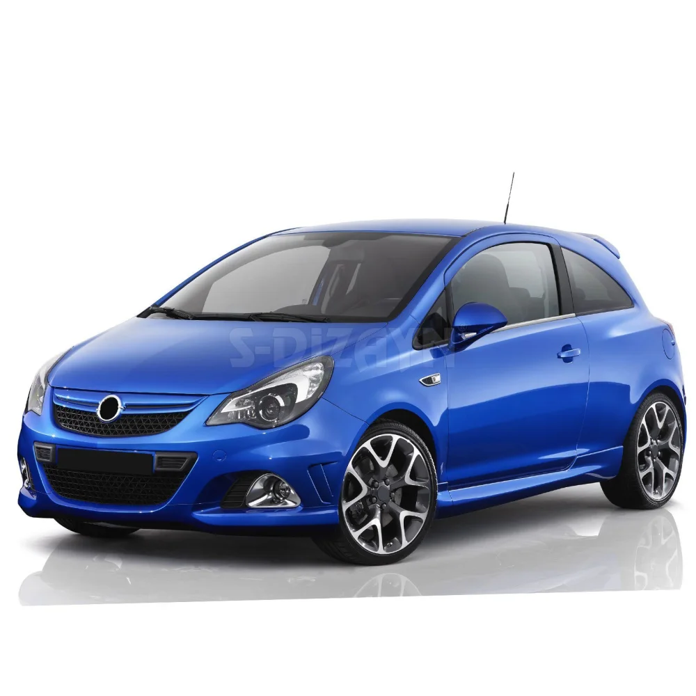 Drs Tuning Opel Corsa D Krom Cam Çıtası 2 Prç 2007-2014 (Van)