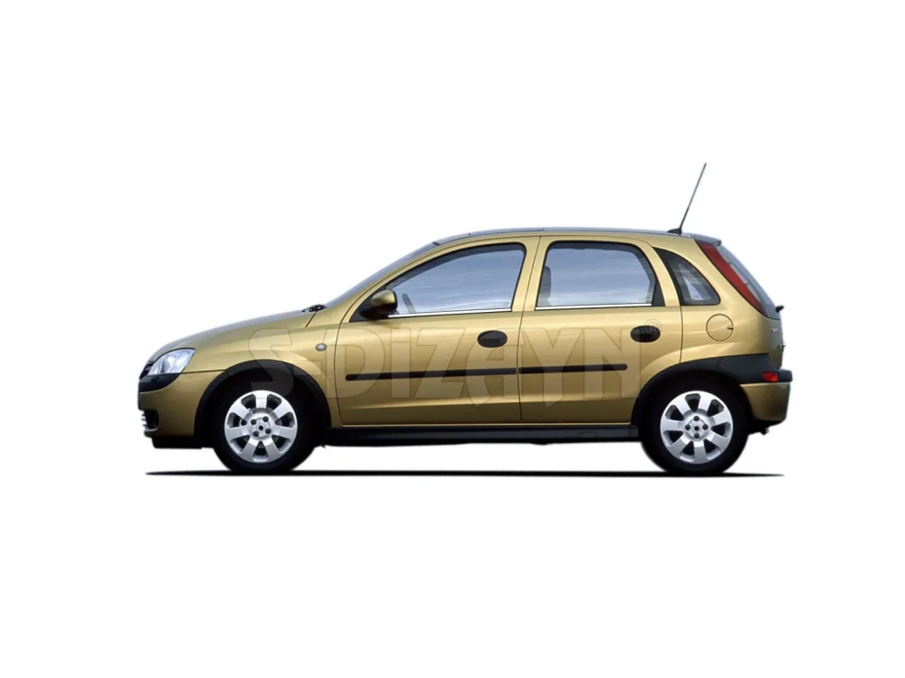 Drs Tuning Opel Corsa C Krom Cam Çıtası 4 Prç 2000-2006