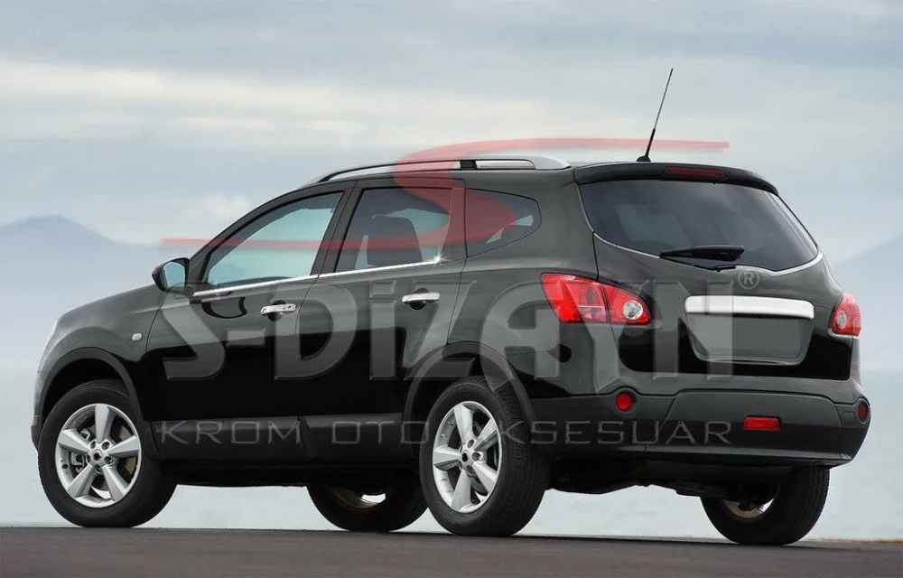 Drs Tuning Nissan Qashqai +2 Krom Cam Çıtası 4 Prç 2010-2014