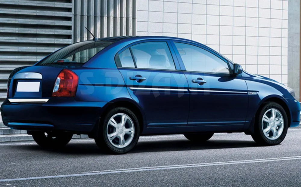 Hyundai Accent Uyumlu Era Krom Bagaj Alt Çıta 2005-2011