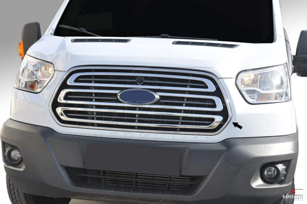 Drs Tuning Ford Transit Krom Ön Panjur Çerçevesi 2 Parça 2014-2018