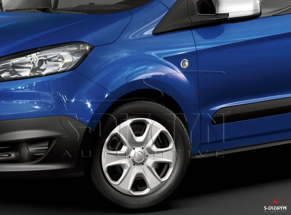Drs Tuning Ford Courier Krom Sinyal Çerçevesi 2 Prç 2014-2022