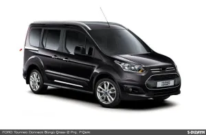 Drs Tuning Ford Connect Krom Sürgü Kapı Çıtası 2 Prç. 2014-2023