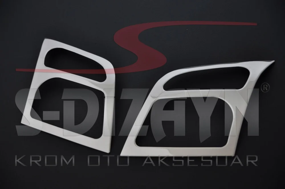 Drs Tuning Ford Connect Krom Far Çerçevesi 2 Prç 2009-2014