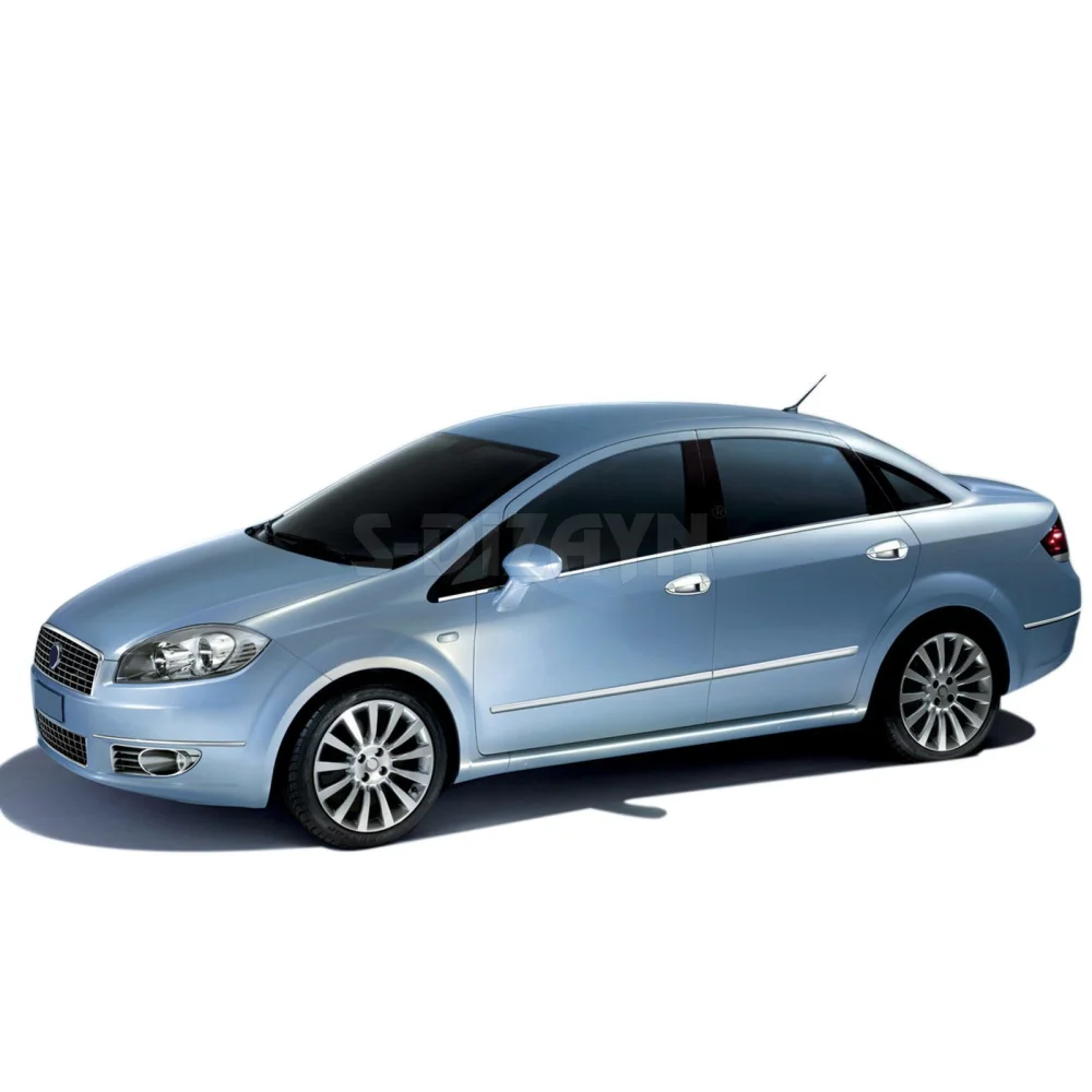 Drs Tuning Fiat Linea Krom Kapı Kolu 4 Kapı 8 Prç 2007-2018 (Çerçeveli)