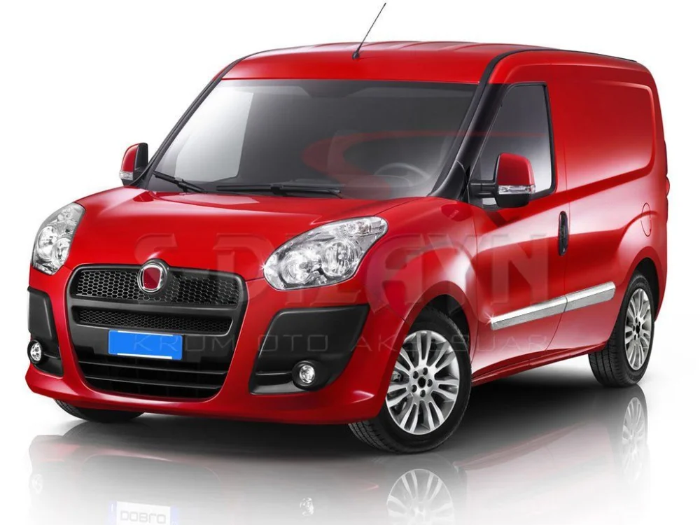 Drs Tuning Fiat Doblo Krom Yan Kapı Çıtası 4 Prç 2010-2022