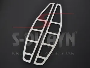 S-Dizayn Fiat Doblo Krom Stop Çerçevesi 2 Prç 2000-2006Araca &Ouml;zel Krom Aksesuar&Uuml;r&uuml;n &Ouml;zellikleri:Krom &uuml;r&uuml;nler ara&ccedil; &uuml;zer