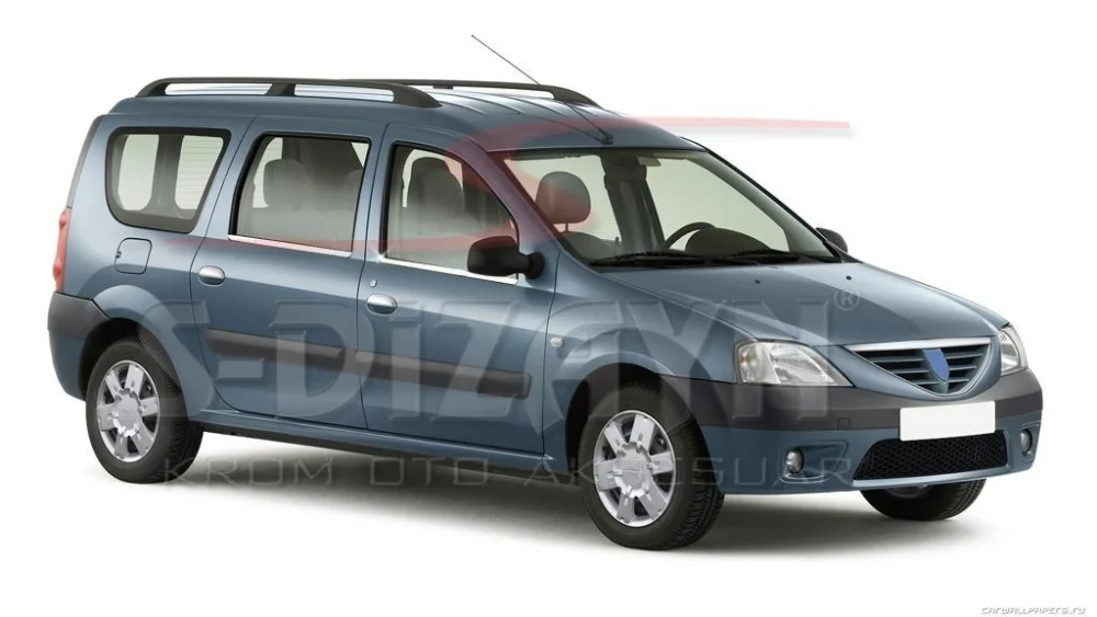 Drs Tuning Dacia Logan Mcv Krom Cam Çıtası 4 Prç 2005-2012