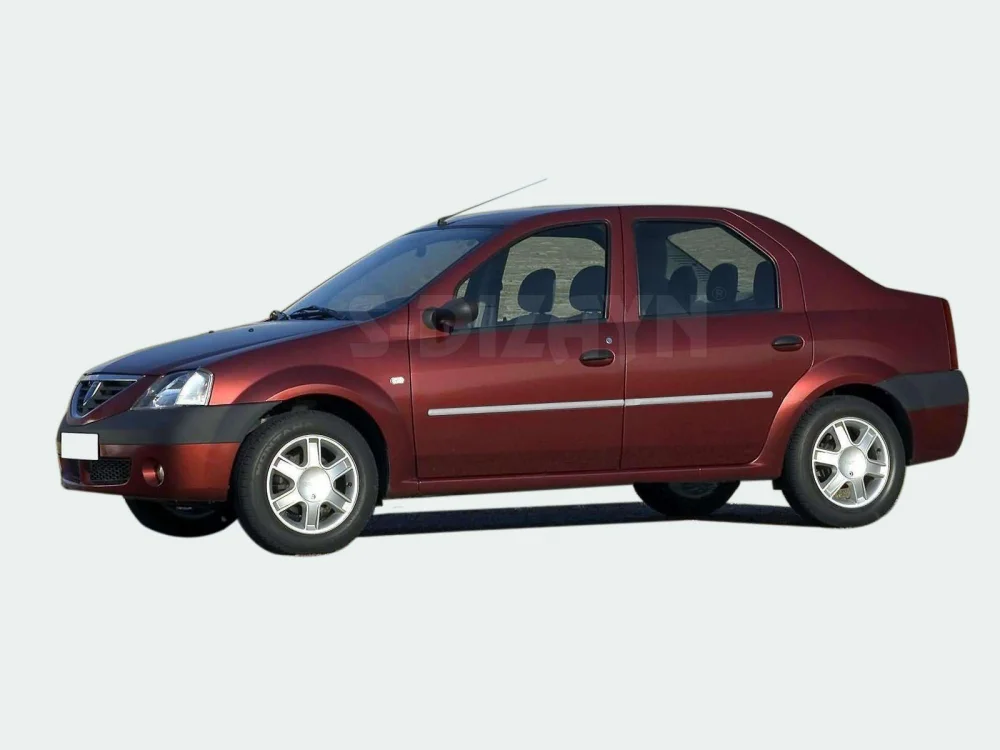Drs Tuning Dacia Logan Krom Yan Kapı Çıtası 4 Prç 2005-2013