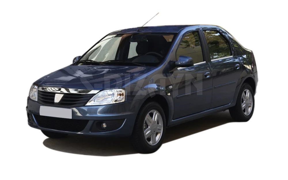 Drs Tuning Dacia Logan Krom Cam Çıtası 4 Prç 2008-2013