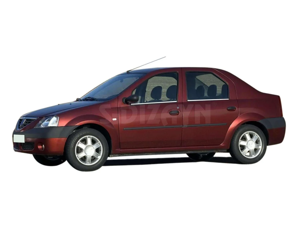 Drs Tuning Dacia Logan Krom Cam Çıtası 4 Prç 2005-2013