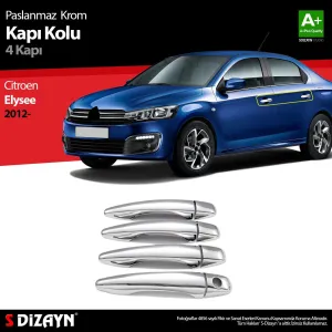 S-Dizayn Citroen C-Elysee Krom Kapı Kolu 4 Kapı 2013-2017Araca &Ouml;zel Krom Aksesuar&Uuml;r&uuml;n &Ouml;zellikleri:Krom &uuml;r&uuml;nler ara&ccedil; &uuml;z