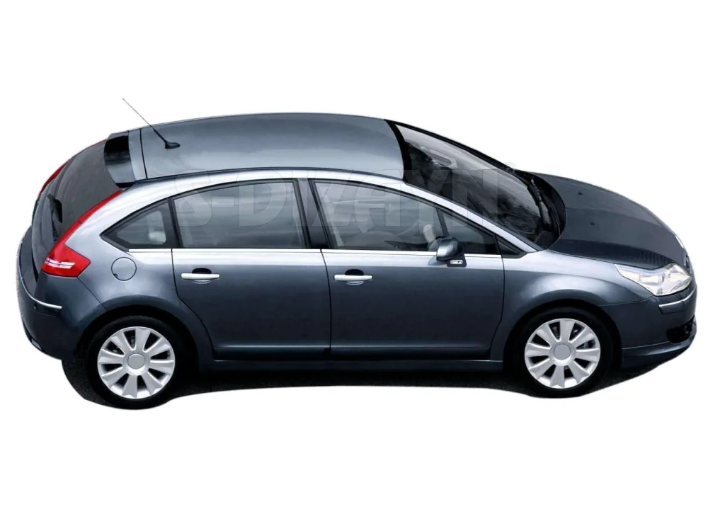 Drs Tuning Citroen C4 HB Krom Cam Çıtası 8 Prç 2005-2010