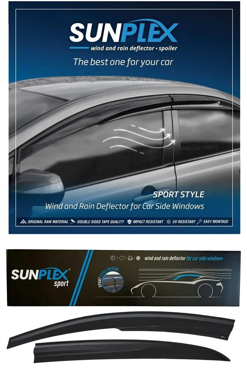FIAT Uyumlu SCUDO 21-24 SPORT STYLE CAM RÜZGARLIĞI