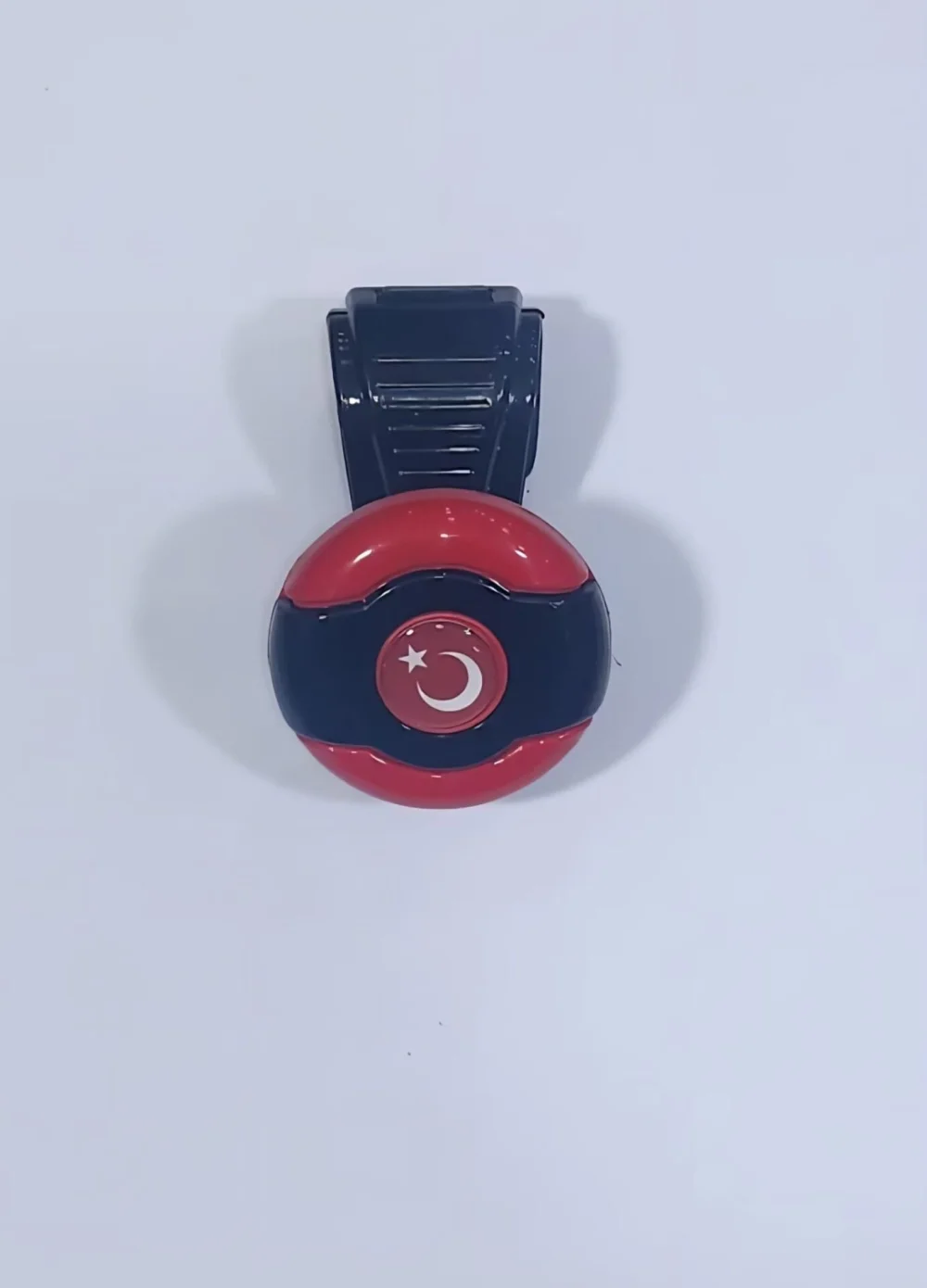 Kırmızı-Siyah Dönebilen Vites Topuzu Türk Bayrağı Stickerlı