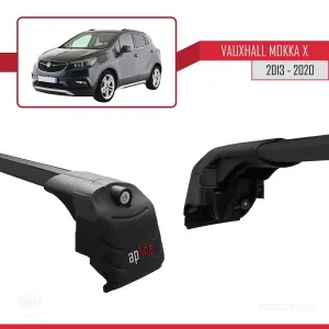 Vauxhall MOKKA X 2013-2020 Arası ile uyumlu ACE-2 Ara Atkı Tavan Barı SİYAH thumb 3